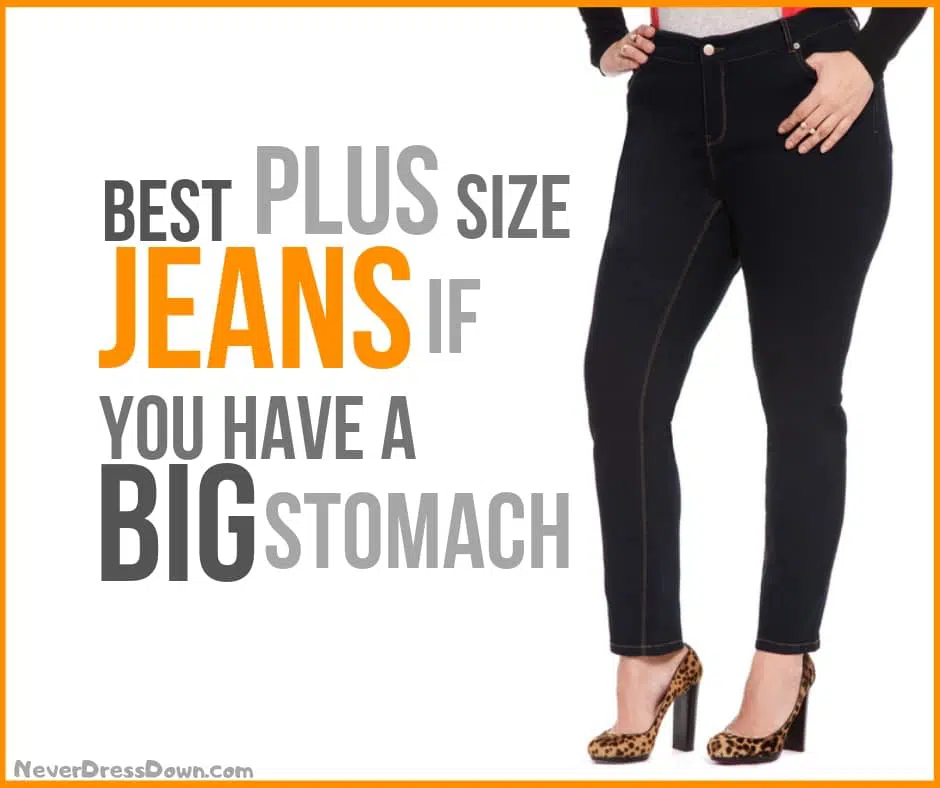Best Plus Size Jeans for Big Stomach