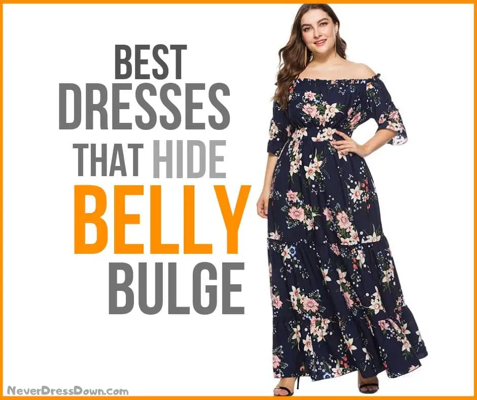 Dresses that Hide Belly Bulge and Love Handles