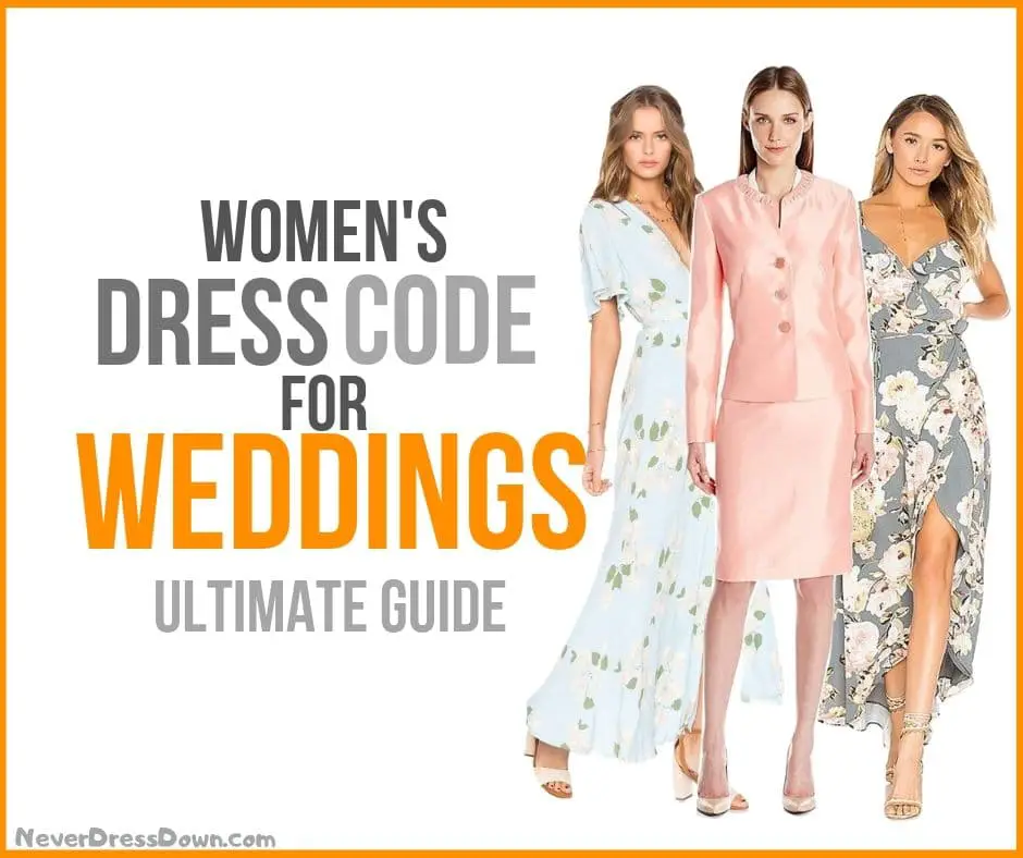 Dress Codes for Weddings
